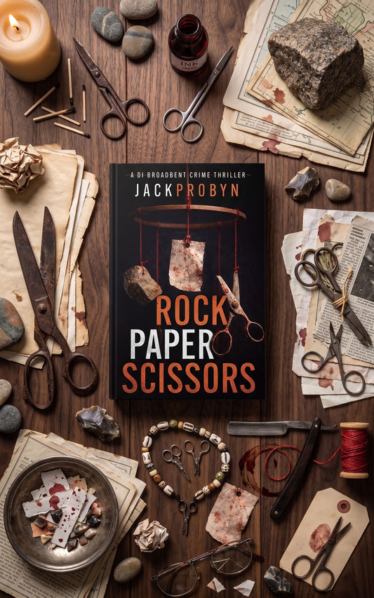 Rock, Paper, Scissors: Book 6 in the DI Stephanie Broadbent Surrey Hills Crime Thriller Series (PAPERBACK)